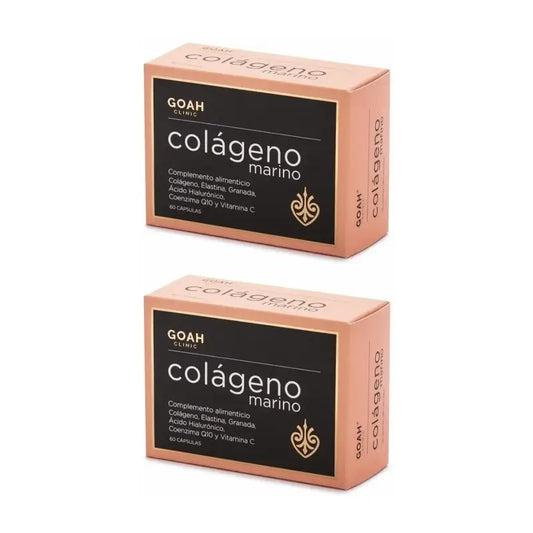 Collagene marino della Clinica Goah, 2X60 capsule