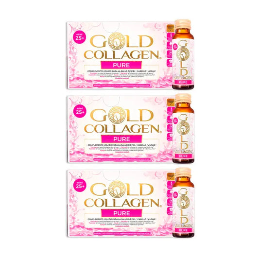 Gold Collagen Pure, confezione da 3 x 10 fiale