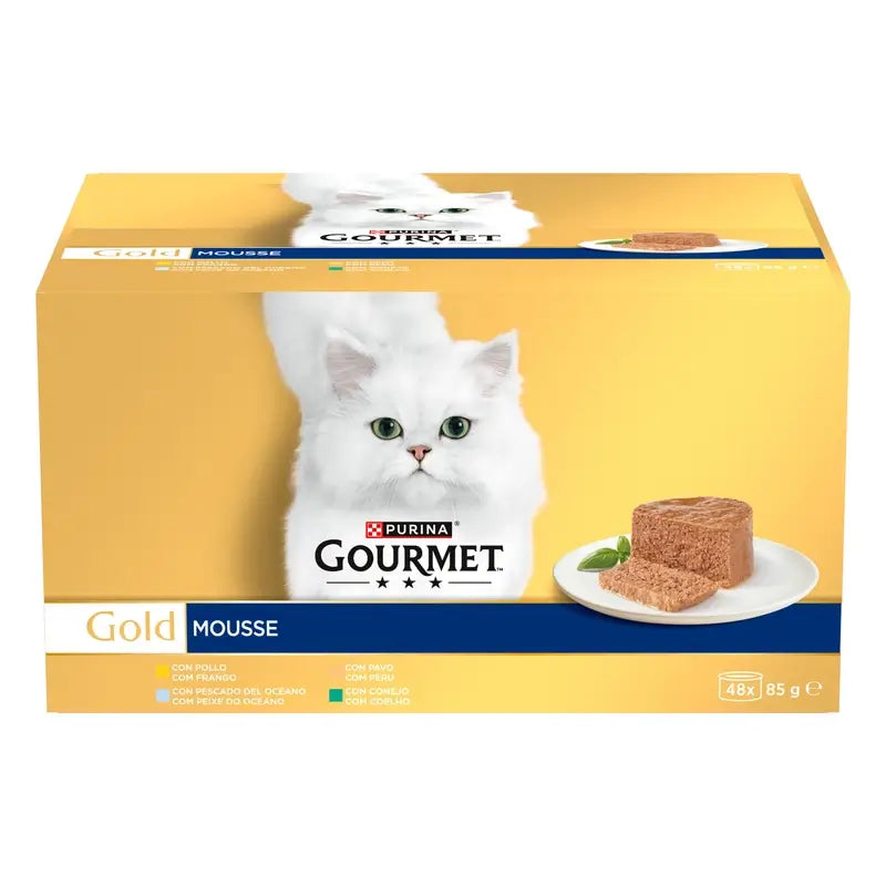 Gourmet Gold Mousse 48x85 grammi