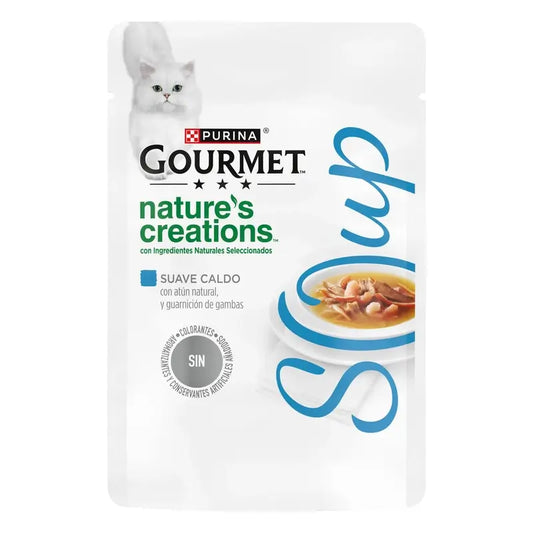 Gourmet Gold Soups Tonno e gamberetti 32x40 grammi