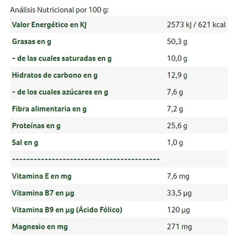 Crema di arachidi croccanti biologica Granovita , 350 gr