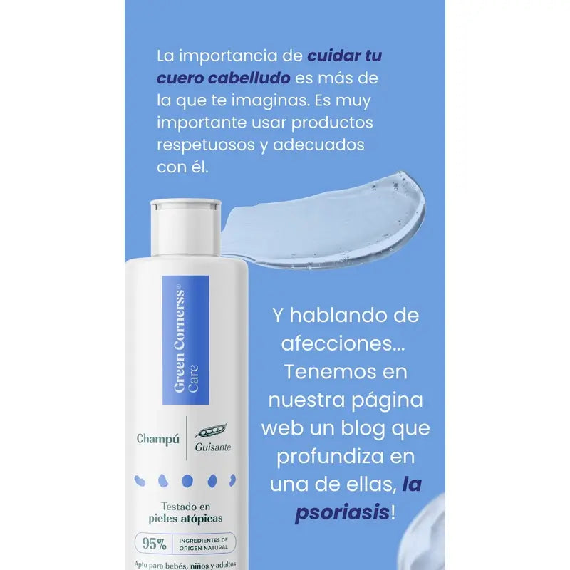 Shampoo ai piselli Green Cornerss, 300ml