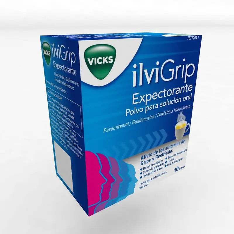 Ilvigrip polvere espettorante per soluzione orale, 10 bustine