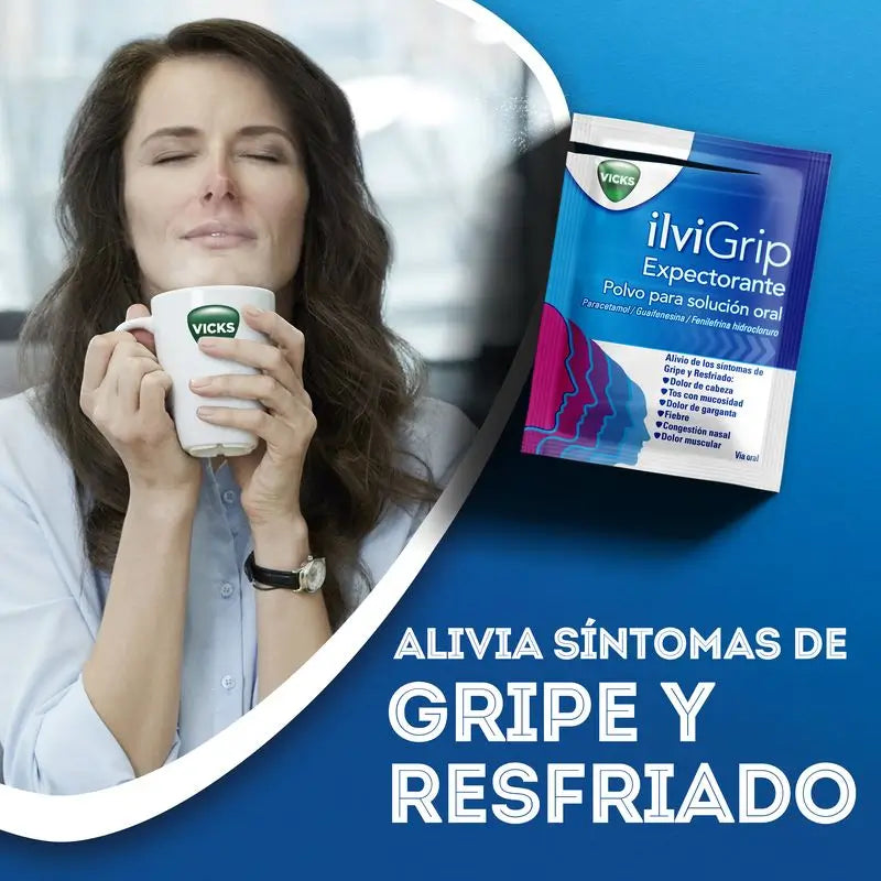 Ilvigrip polvere espettorante per soluzione orale, 10 bustine