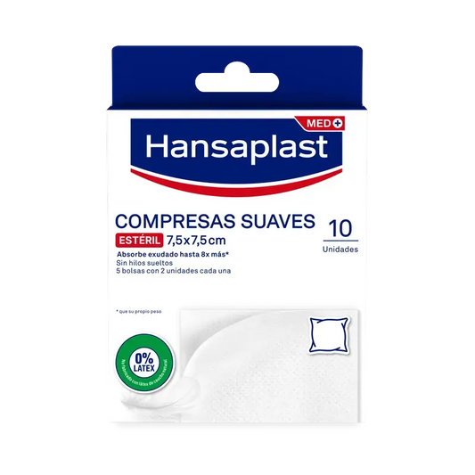 Hansaplast HP Cerotti morbidi 7,5 x 7,5 cm, 10 pezzi