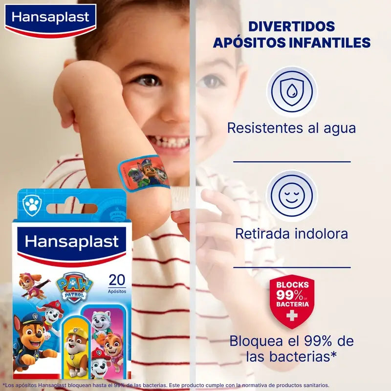 Hansaplast Paw Patrol Bambini , 20 cerotti