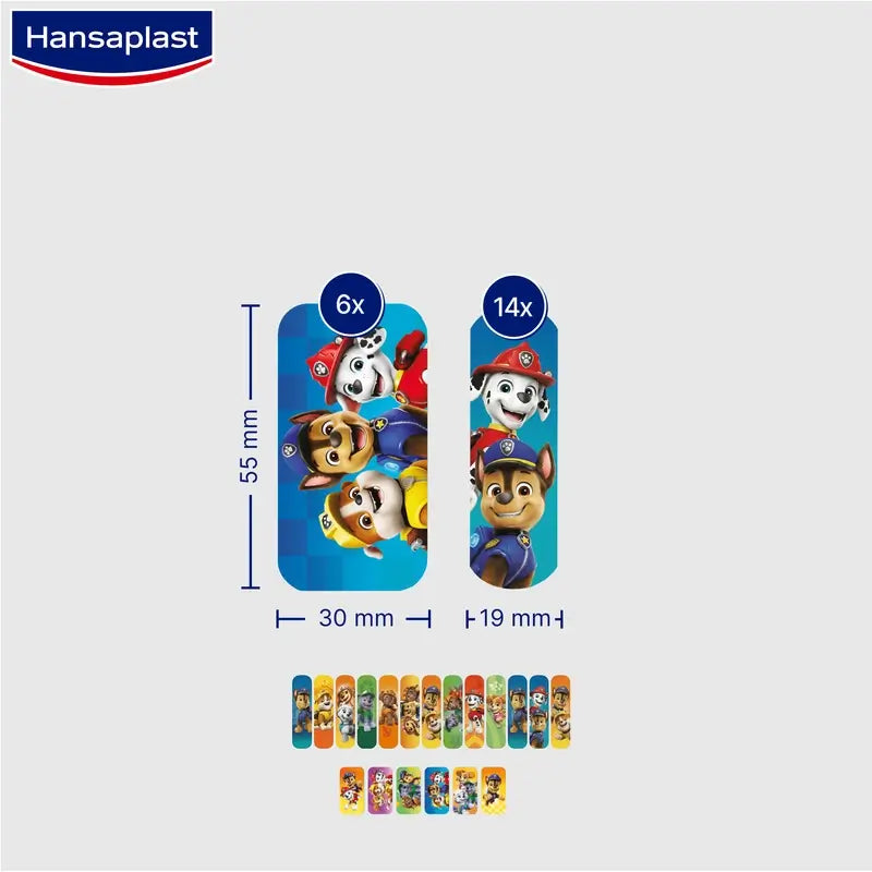 Hansaplast Paw Patrol Bambini , 20 cerotti