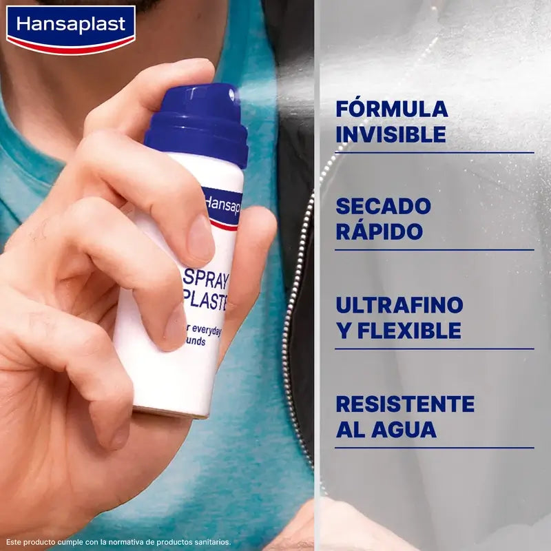 Hansaplast Medicazione spray seconda protezione della pelle , 40 applicazioni
