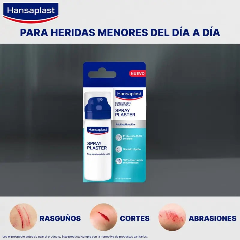 Hansaplast Medicazione spray seconda protezione della pelle , 40 applicazioni