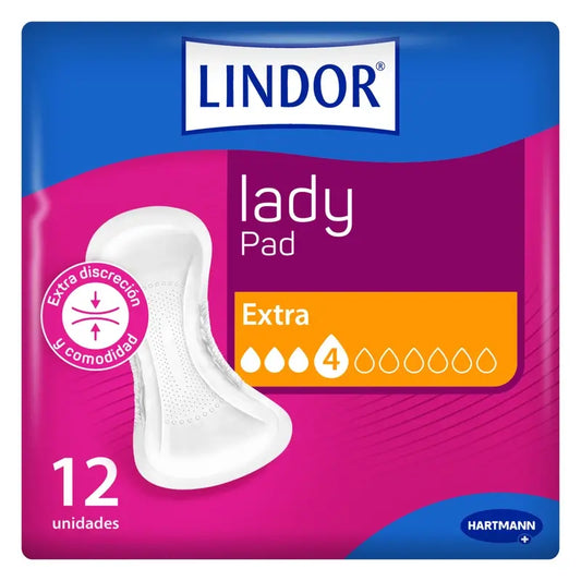Lindor Lady Pad Extra 4 Gocce