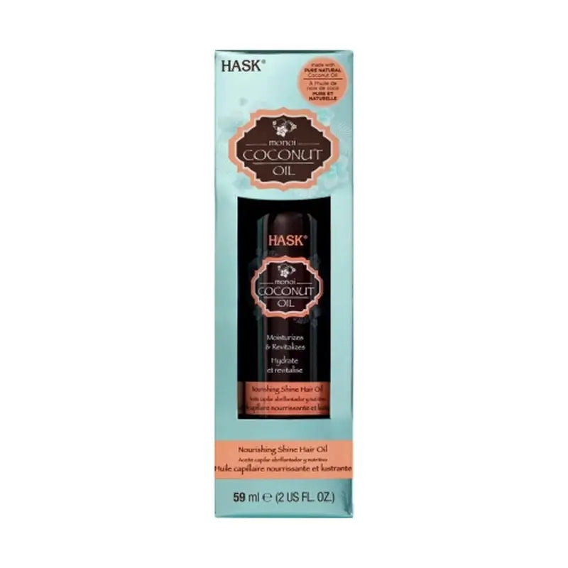Hask Olio di Cocco Monoi Nutriente , 100 ml