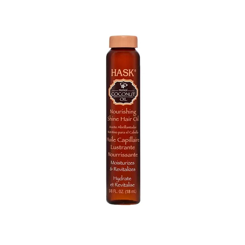 Hask Olio di cocco monoi nutriente , 18 ml