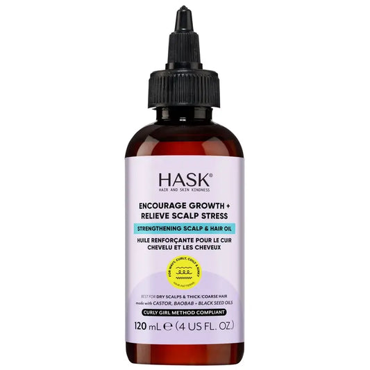 Hask Texture Olio rinforzante per il cuoio capelluto , 120 ml