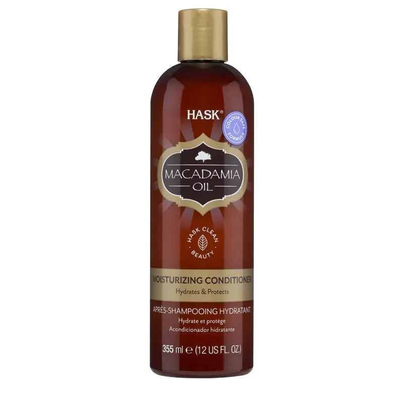 Hask Balsamo idratante all'olio di Macadamia , 355 ml