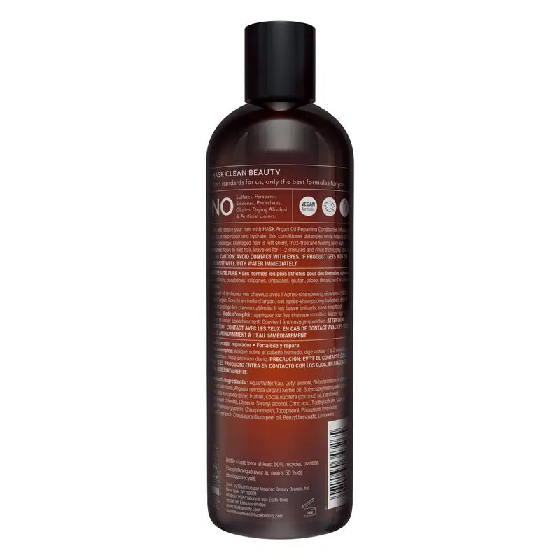 Hask Balsamo riparatore all'olio di Argan , 355 ml