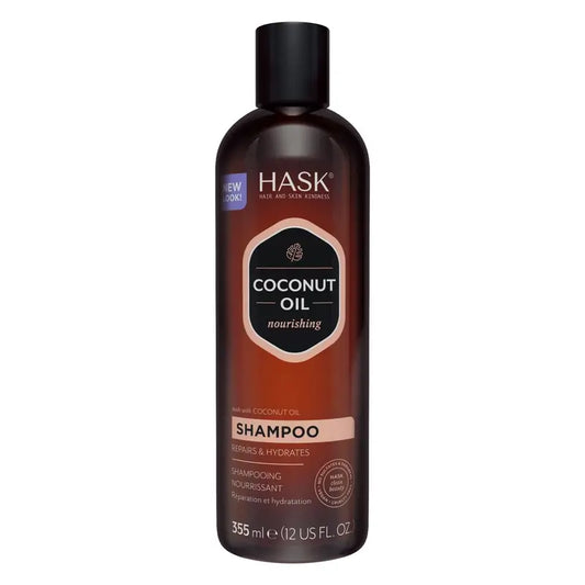 Hask Shampoo Nutriente all'Olio di Cocco Monoi , 355 ml