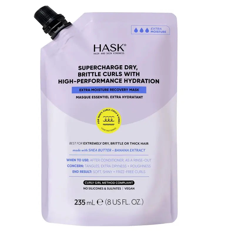 Hask Texture Maschera idratante intensa per capelli, 235 ml