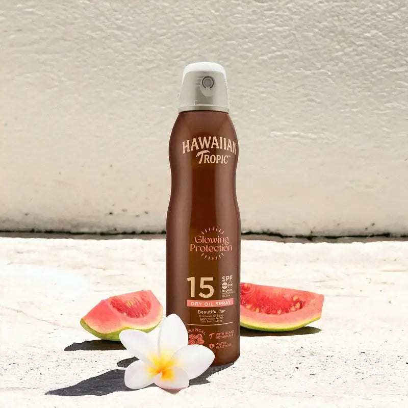 Hawaiian Tropic Glowing Mist Oil Spf15 180Ml