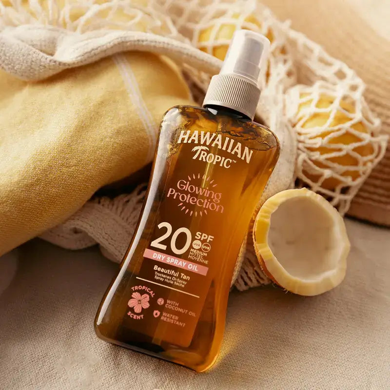Hawaiian Tropic Ht Olio luminoso Spf20, 200ml