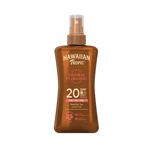 Hawaiian Tropic Ht Olio luminoso Spf20, 200ml