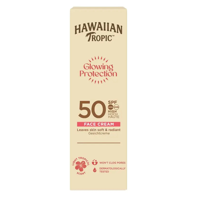 Hawaiian Tropic Protezione Luminosa Viso Spf50 50 Ml