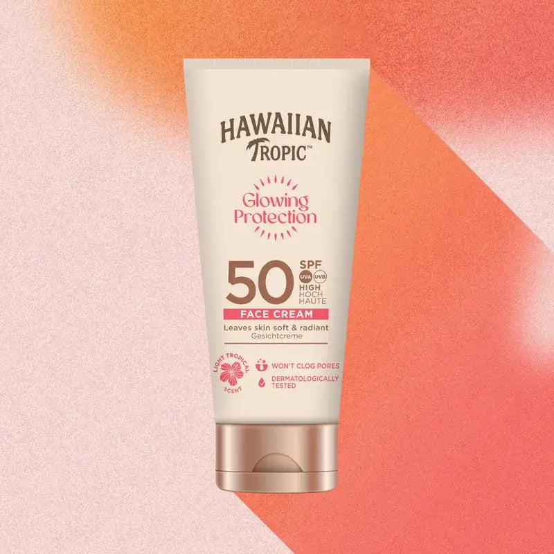 Hawaiian Tropic Protezione Luminosa Viso Spf50 50 Ml