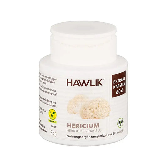 Estratto biologico puro di criniera di leone Hawlik, 60 capsule