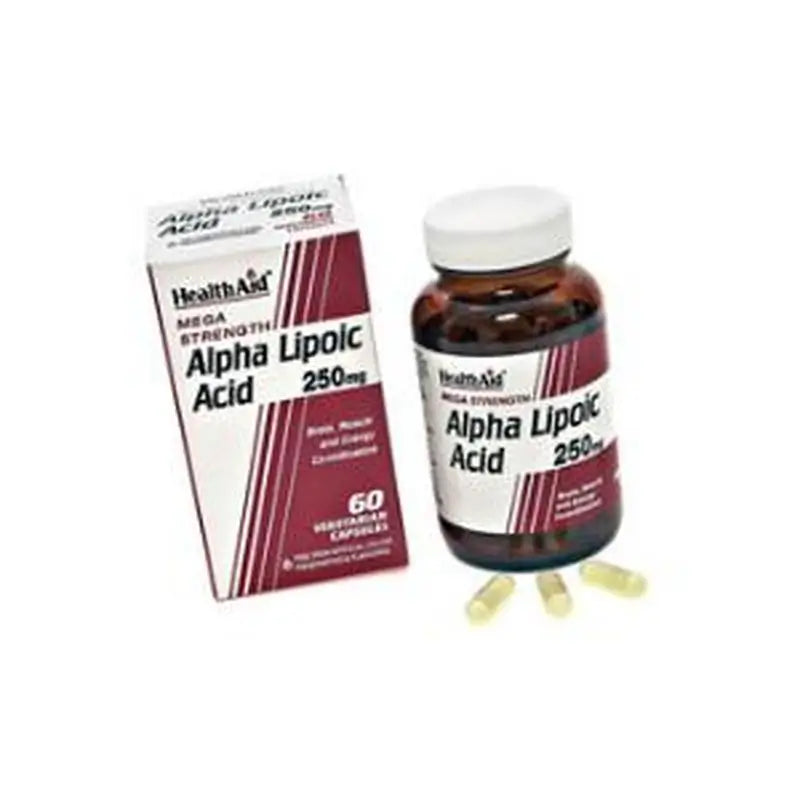 Health Aid Alphalipoic Acid 60Cap.