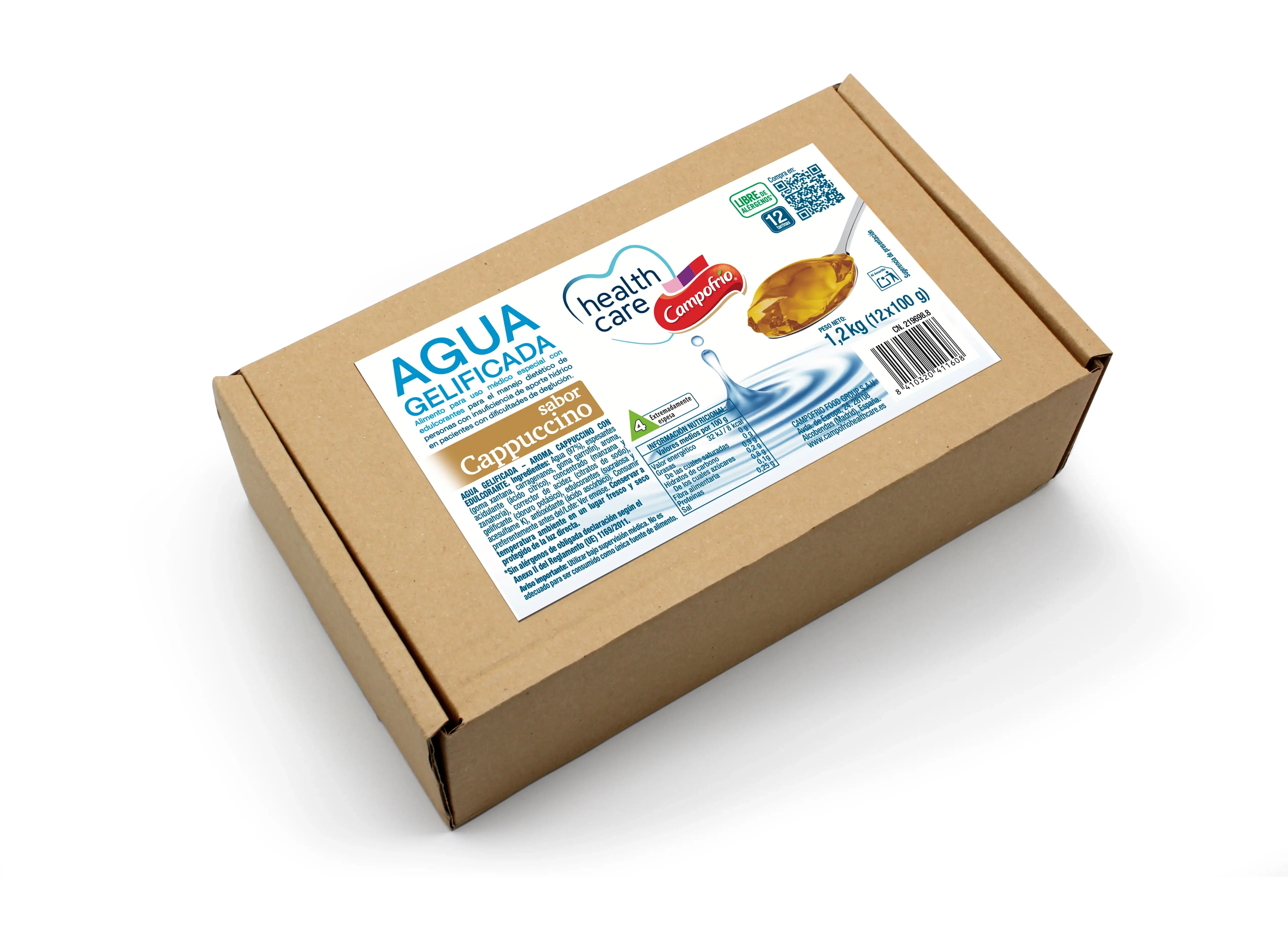 Health Care Campofrio Acqua gelificata Cappuccino Health Care Campofrio 100 g