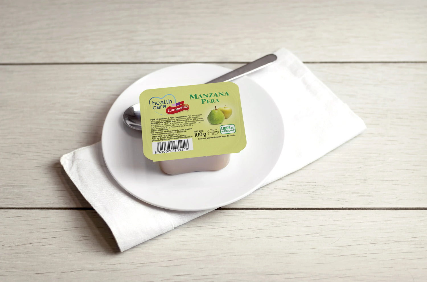 Health Care Campofrio Mela e pera frullate Health Care Campofrio 100 g