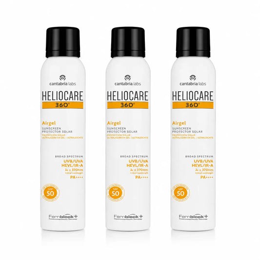 Heliocare 360º Airgel Corpo 200 Ml confezione da 3 pezzi