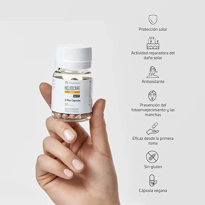 Heliocare 360° D Plus, 30 Capsule