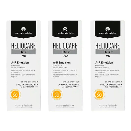 Heliocare 360º Md A-R Emulsione, 3 X 50 Ml