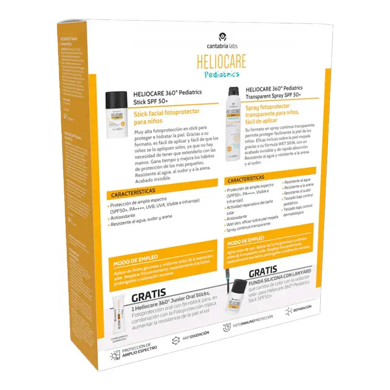 Heliocare 360º Pack Pediatrico, 1 unità