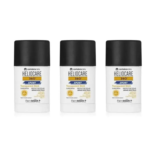 Heliocare 360º Sport Stick Spf50+, 3X25 Gr