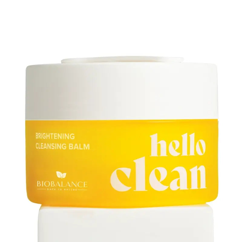 Hello Clean Bio Balance Balsamo detergente illuminante con vitamina C pura, 100 ml