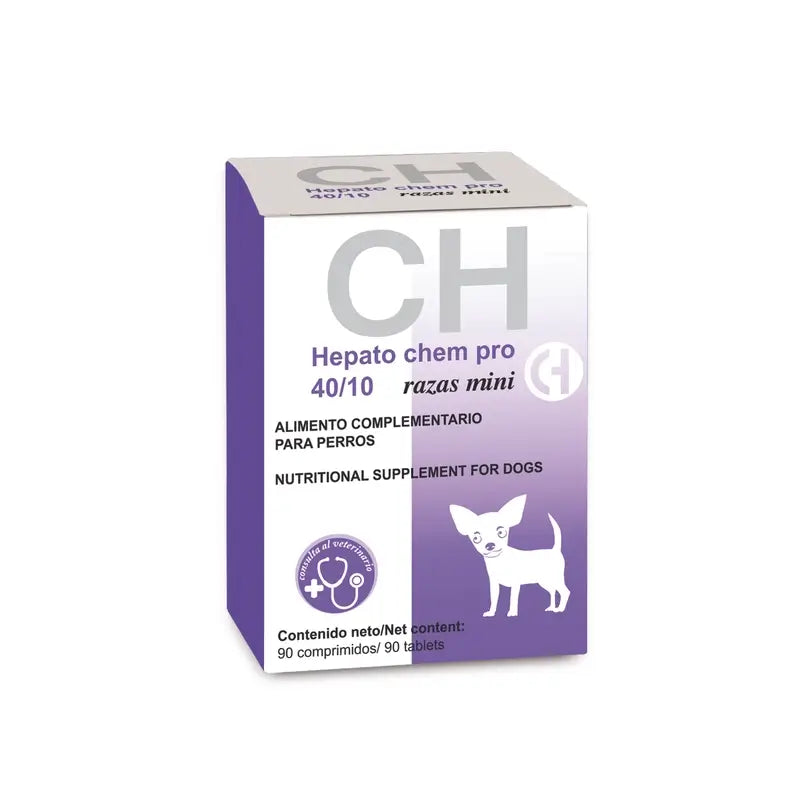 Chemical Hepato Chem Pro 40/10 Razze Mini, 90 compresse