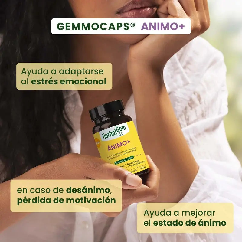 Herbalgem Gemmocaps Stress Protect Mood +, 30 capsule