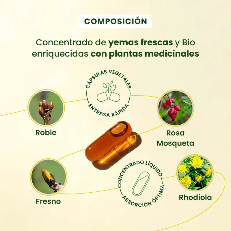 Herbalgem Gemmocaps Stress Protect Mood +, 30 capsule
