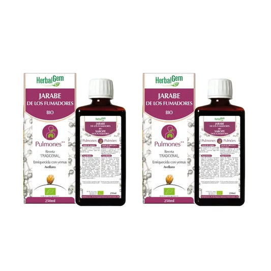 Sciroppo per fumatori Herbalgem, 2X250Ml