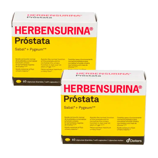 Herbensurin Prostata, confezione da 2 x 60 capsule