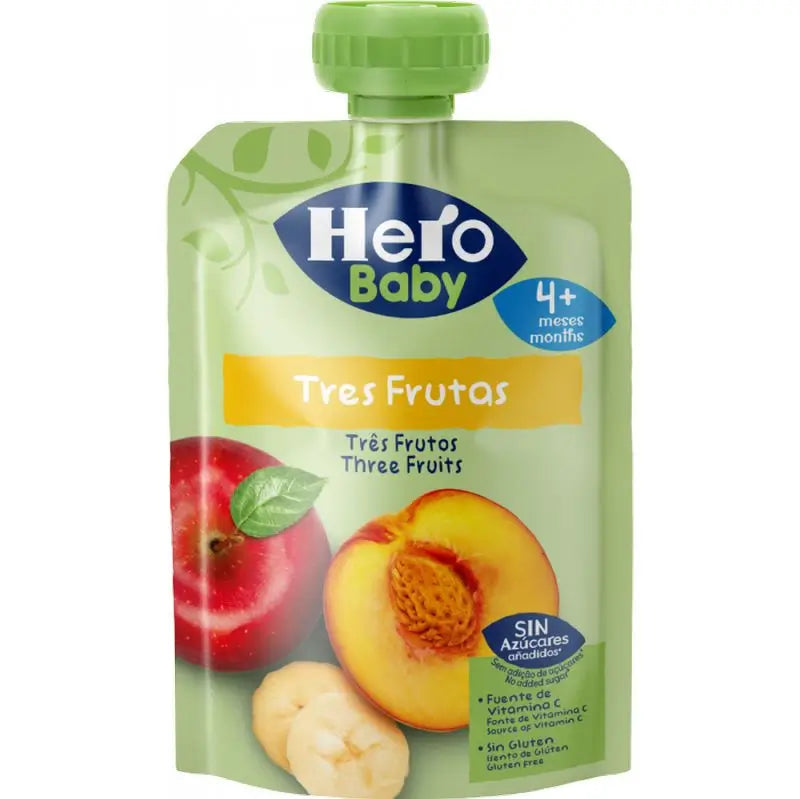 Hero Baby Bustina ai tre frutti 100G