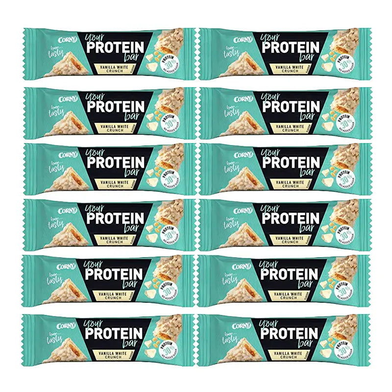Proteine Corny croccanti alla vaniglia, Confezione 12 X 45 Gr