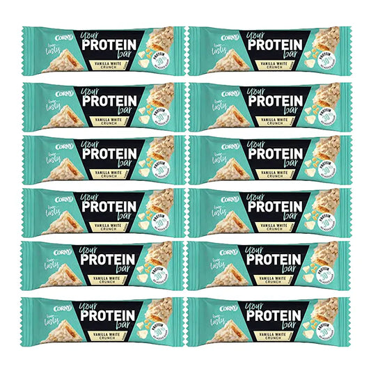 Proteine Corny croccanti alla vaniglia, Confezione 12 X 45 Gr