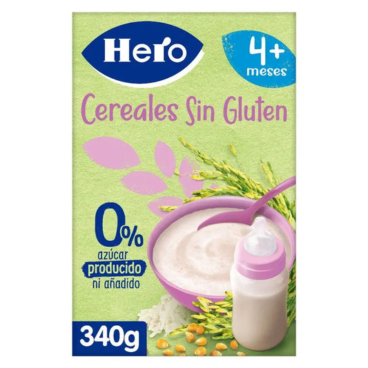 Hero Baby Cereali Cereali Cereali Cereali Cereali Cereali Senza Glutine 340G