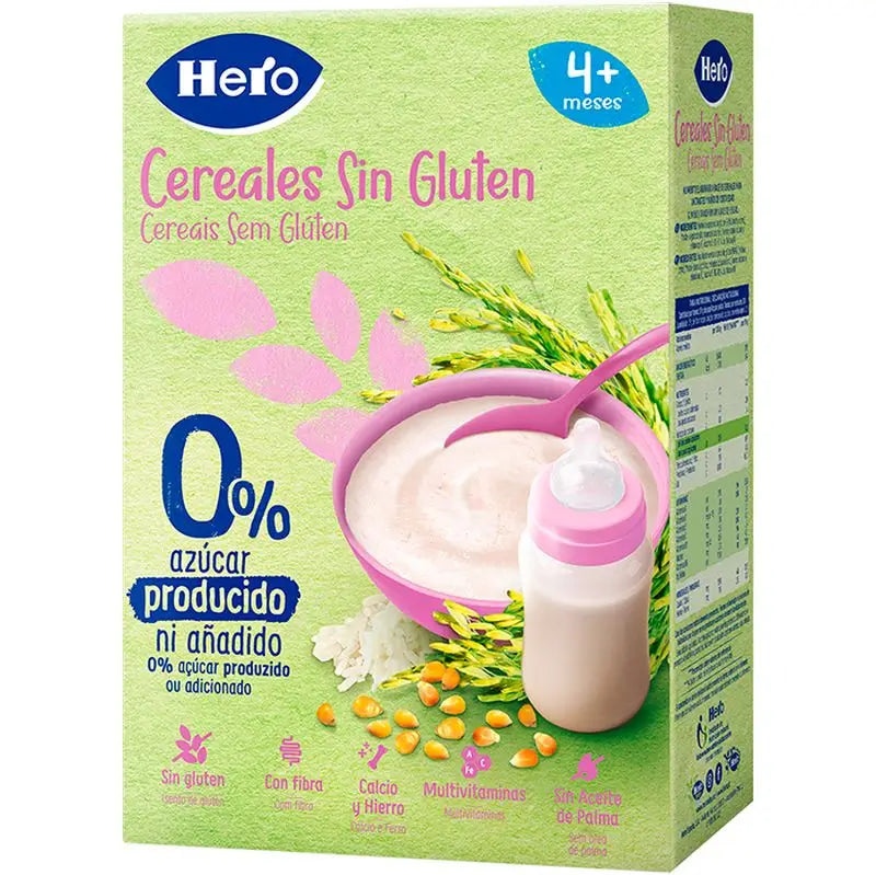 Hero Baby Cereali Cereali Cereali Cereali Cereali Cereali Senza Glutine 340G