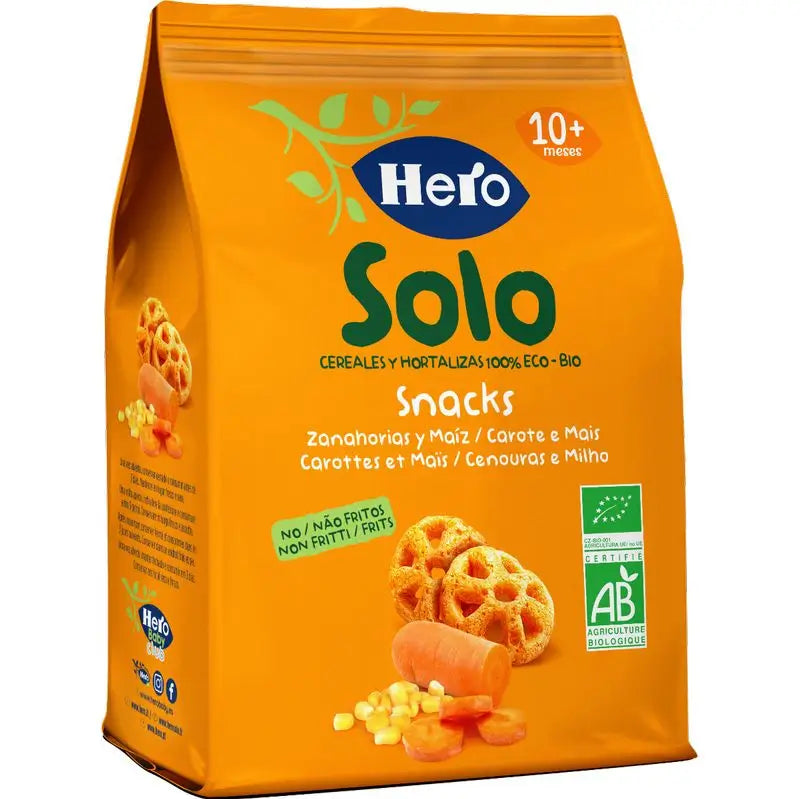 Hero Baby Snack Solo Carota e Mais 40G