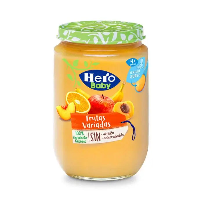 Hero Baby Vasetti di frutta assortita, 190g