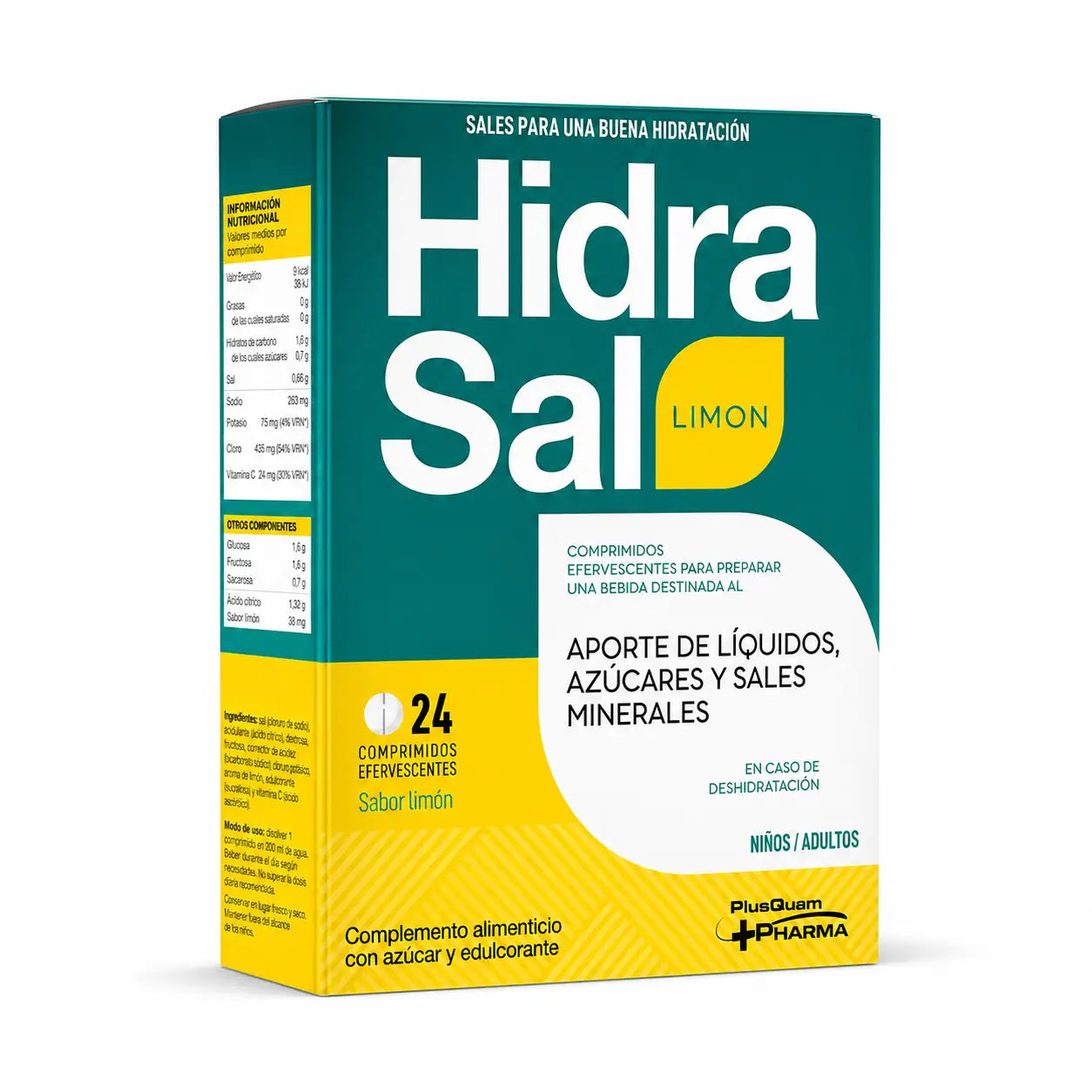 Hidrasal Limone, 24 compresse