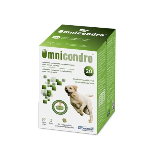 Omnicondro 20 Condroprotettore per cani, 60 compresse